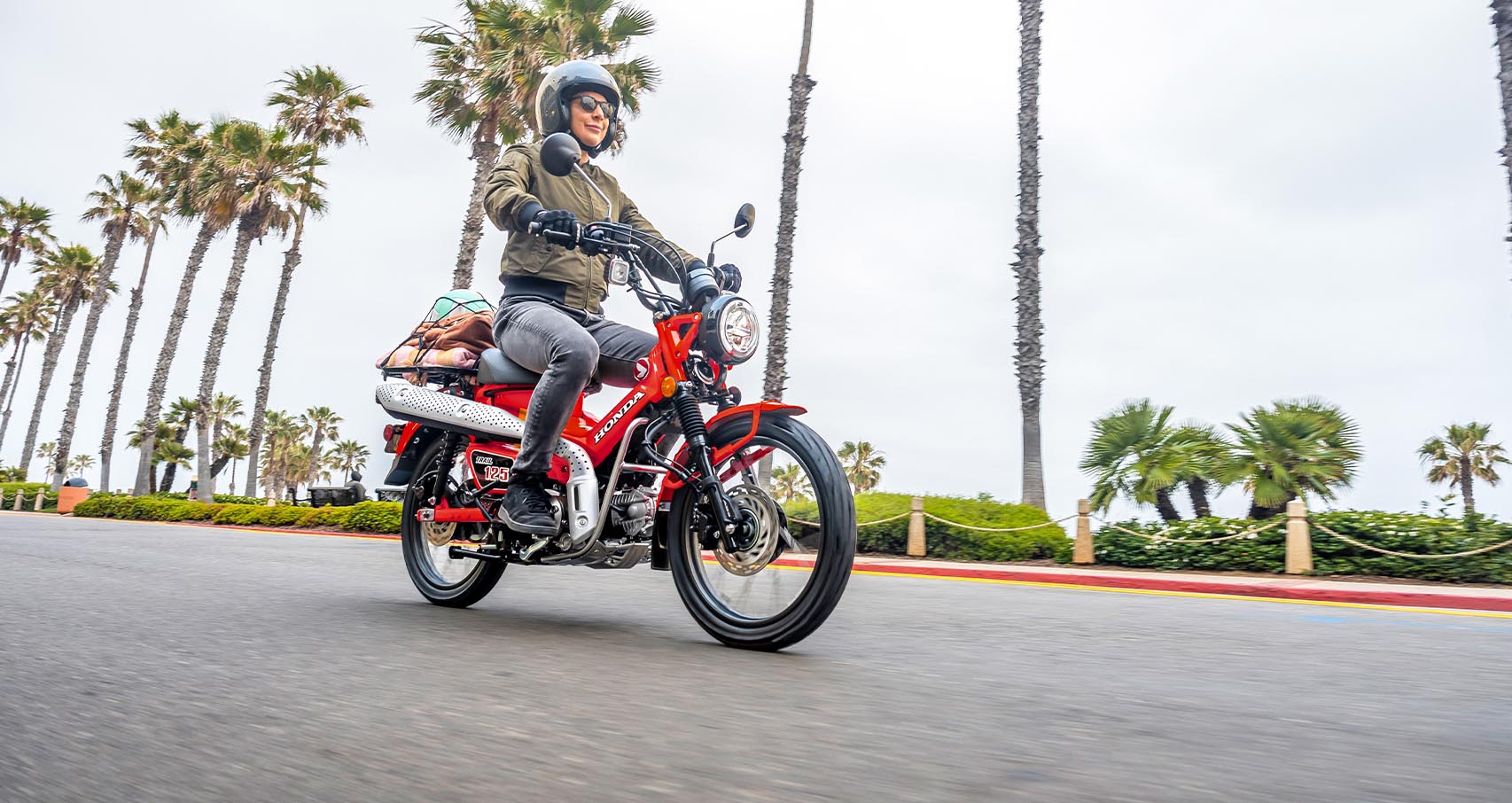 2025 HONDA TRAIL 125 ABS GRAY 201766 - Dothan Powersports